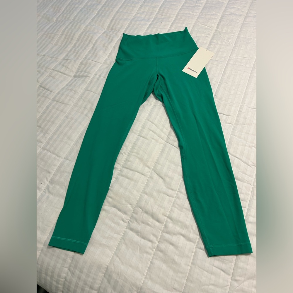 lululemon Kelly Green Align High-Rise Leggings 25” (NWT) - Picture 3 of 9